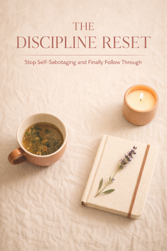 The Discipline Reset: Stop Self-Sabotaging and Finally Follow Through